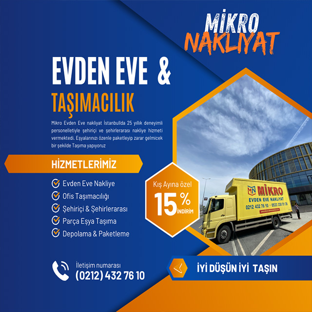 yenibosna evden eve nakliye firması